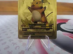 Super Fire-breathing Dragon #023 HP132540 Gold Foil Fan Art LP (FAKE CARD) - Image 4