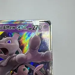 Mewtwo & Mew GX 71/236 Tag Team Ultra Rare Unified Minds Pokemon Card - Image 5