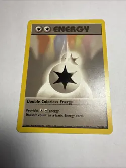 Pokemon TCG Double Colorless Energy Base Set Regular Card 096/102 - Image 3