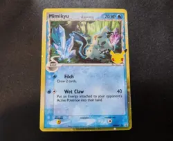 Mimikyu (Delta Species) SWSH136 Holo Black Star Promo Pokemon Card NM - Image 1