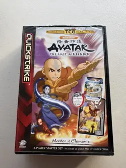 AVATAR THE LAST AIRBENDER QUICKSTRIKE TRADING CARD GAME 2 PLAYER STARTER SET NEW - Image 1