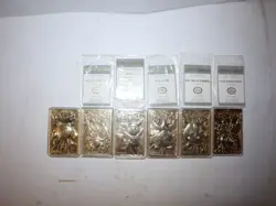 SET OF 6 1999 Pokemon Burger King 23K Gold Plated Pokemon Cards - AO4072485 - Image 1