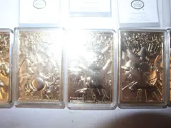 SET OF 6 1999 Pokemon Burger King 23K Gold Plated Pokemon Cards - AO4072485 - Image 5