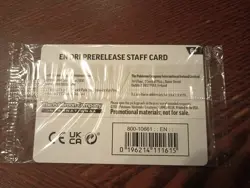 Pokemon Sealed Destined Rivals STAFF Prerelease Promos All 4x Cards - Image 2