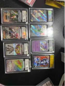 Pokemon Trading Card Game BCTC9.5 &10 SR HR SSR one set Lot*8 Japanese J31 - Image 1