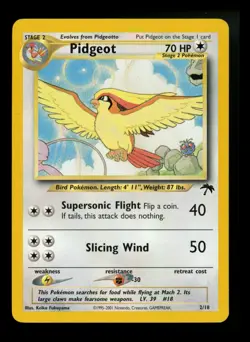 Pidgeot 2/18 Southern Islands 2001 Nintendo Promo Rare Pokemon Card TCG - Image 1
