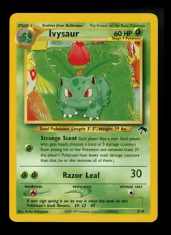 Ivysaur 5/18 Southern Islands 2001 Nintendo Promo Rare Pokemon Card TCG - Image 1