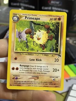 Primeape 18/18 Southern Islands 2001 Nintendo Promo Rare Pokemon Card TCG - Image 3