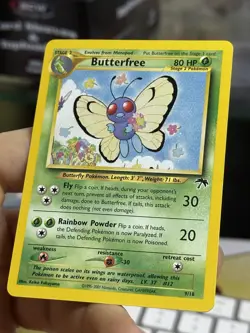 Butterfree 9/18 Southern Islands 2001 Nintendo Promo Rare Pokemon Card TCG - Image 4