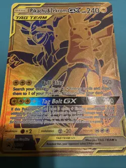Pikachu & Zekrom GX SM248 Jumbo Cards Holo - Image 1