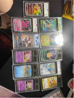 Pokemon Trading Card Game OCD 9.5 &10 AR HR RR S one set Lot*11 Chinese J31 - Image 1