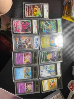 Pokemon Trading Card Game OCD 9.5 &10 AR HR RR S one set Lot*11 Chinese J31 - Image 2