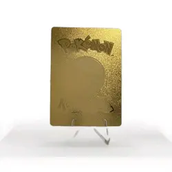 Pokemon Mega Mimikyu EX 350hp Gold Foil Fan Art Collectable Card - Image 2