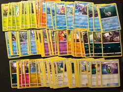 Pokemon TCG SM Base Set 100 Card Bulk Lot! Various Conditions! See Desc. #1 - Image 1