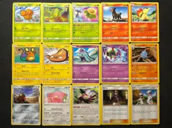 Pokemon TCG Lost Thunder 15 Card Lot! Various Conditions! NO Duplicates! #2 - Image 1