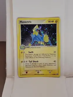 Pokemon Card Manectric EX Emerald Holo Rare 7/106 Near Mint - Image 1
