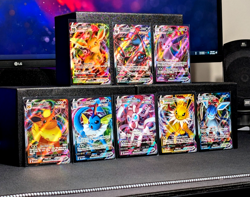 Pokemon Evolving Skies Eeveelution Complete Set of 8 VMAX Cards No Reserve - Image 1