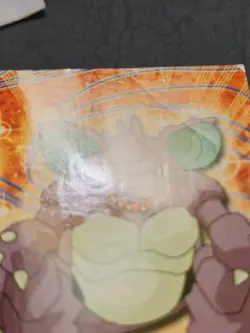 Nidoking #34 Pokemon Topps Series 1 Card (Blue Label) Heavily Played - Image 3