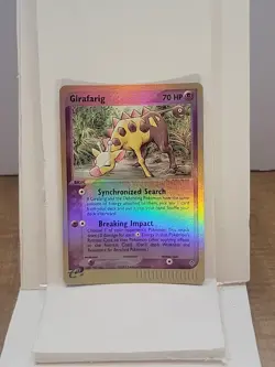 GIRAFARIG Reverse Holo 16/97 RARE Pokemon TCG Card 2003 Ex Dragon E-Reader LP - Image 1