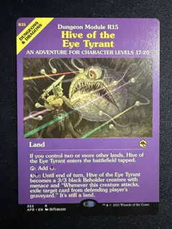 Hive of the Eye Tyrant (Dungeon Module) 355 - R - Adventures in the Forgotten Re - Image 1