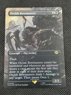 Orcish Bowmasters Foil (Borderless) #433 The Lord of the Rings: Tails Of Middle - Image 1