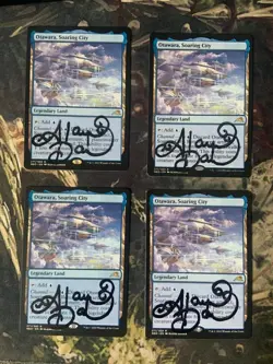 Otawara, Soaring City Kamigawa: Neon Dynasty Regular Playset Signed - Image 1