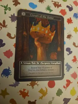 Crown Of The Victor - Sorcery Contested Realm - Alpha FOIL - Unique NM - Image 1