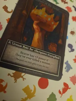 Crown Of The Victor - Sorcery Contested Realm - Alpha FOIL - Unique NM - Image 4