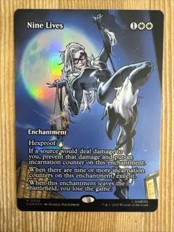 Nine Lives - Borderless - Eternal Legal - MAR - MTG - EN - NM - 0003 FOIL - Image 1