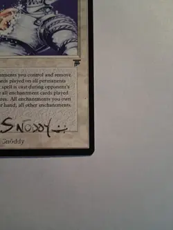 Remove Enchantments Legends Magic the Gathering Moderlty Played AUTOGRAPHED - Image 5