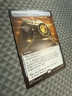 MTG Peter Parker’s Camera #0280 Extended Art Rare Marvel’s Spider-Man (SPM) - Image 2