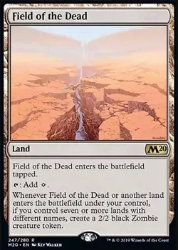 MTG Magic the Gathering Field of the Dead (247/357) Core Set 2020 NM - Image 1
