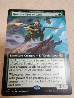 Gwenna, Eyes of Gaea - #347 Regular (Extended Art) The Brothers' War - Mtg - Image 1
