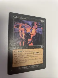 MTG Cabal Ritual Torment Magic the Gathering MP Free Shipping - Image 2
