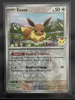 Eevee 074/131 Cosmos Holo Pokemon Day 2025 - Image 1