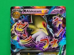 Mega M Alakazam EX 26/124 Pokemon XY - Fates Collide - Holo NM - Image 3