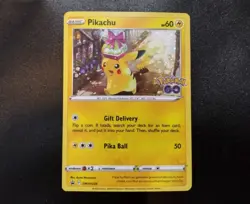 Pikachu SWSH234 Cosmos Holo Black Star Promo Pokemon Card NM - Image 1