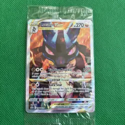 Pokemon TCG Lucario VSTAR SWSH291 Sword & Shield Crown Zenith SEALED Promo - Image 1