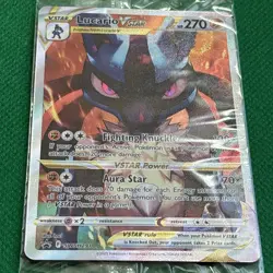 Pokemon TCG Lucario VSTAR SWSH291 Sword & Shield Crown Zenith SEALED Promo - Image 2