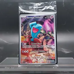 Pokemon TCG Team Rockets Wobbuffet 203 Destined Rivals ETB Promo, Sealed - Image 1