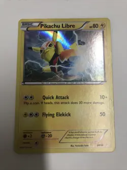 Pokemon TCG Pikachu Libre Holo 30/30 XY Trainer Kit NM/M - TCCCX - Image 2