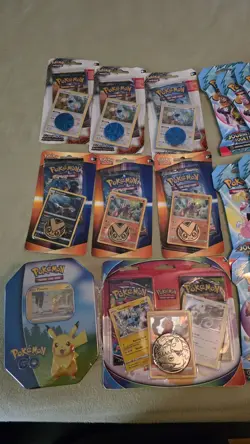 HUGE POKEMON SEALED LOT! BOOSTER PACKS, BLISTERS, SUN AND MOON, SWSH, FUSION.. - Image 3