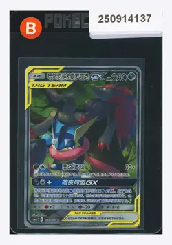 Pokemon Greninja & Zoroark GX SR Tag Team 2023 162/150 CSM2cC S.Chinese - Image 1