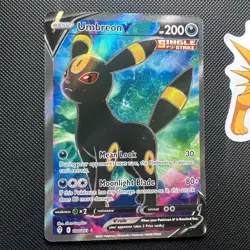 Pokemon Umbreon V Full Art 188/203 Evolving Skies NM/Mint Pack Fresh - Image 1