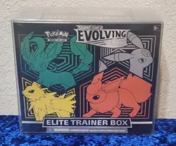Pokemon Evolving Skies Elite Trainer Box ~ Factory Sealed ETB + Protective Case 820650808944 - Image 1