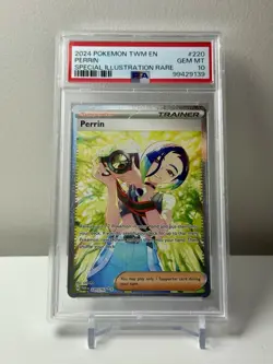 PSA 10 Perrin 220/167 SIR 2024 Pokemon Twilight Masquerade Gem Mint - Image 1