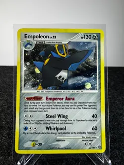 2008 Pokemon Diamond & Pearl Stormfront Empoleon Holo #2/100 - Image 1