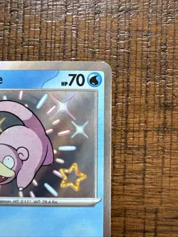 Pokemon Slowpoke 116/091 Baby Shiny Holo Rare Paldean Fates Near Mint - Image 3