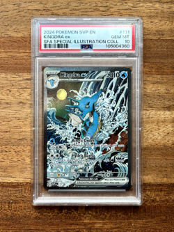 Sequential PSA 10 Kingdra EX #131 Greninja EX #132 Pokemon Shrouded Fable Promo - Image 4