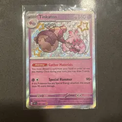 TINKATON 167/091 PALDEAN FATES POKEMON TCG NM - Image 1
